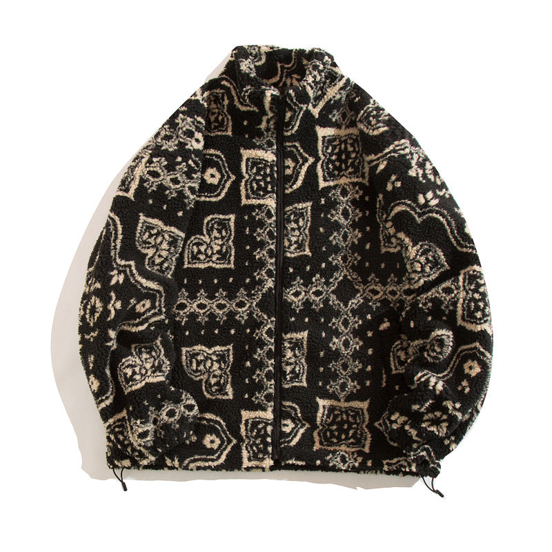 Men's Vintage Fleece-Lined Thickened Jacket