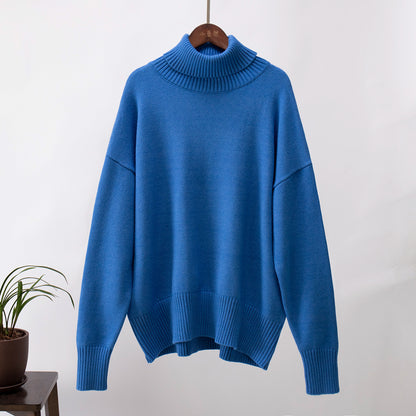 Noir High-Neck Knit