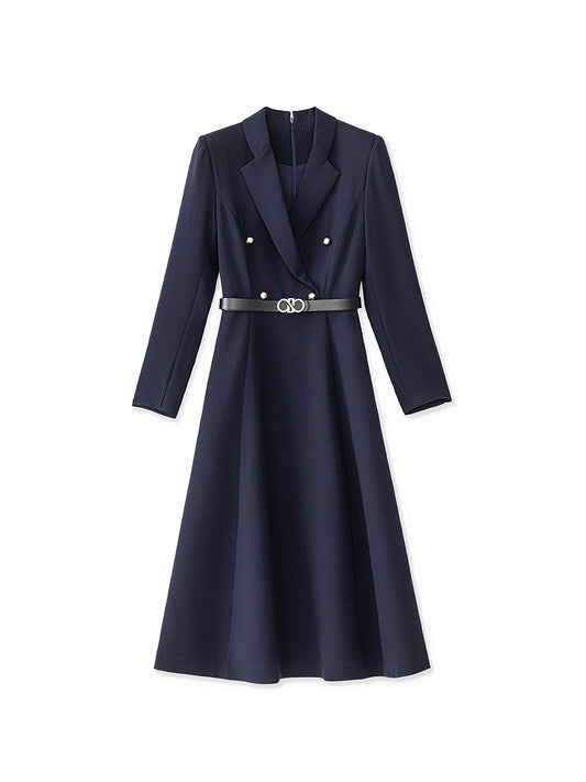 Elise Pleated High Waist Dress