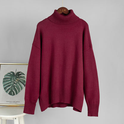 Noir High-Neck Knit