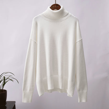 Noir High-Neck Knit