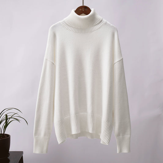 Noir High-Neck Knit