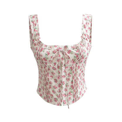 Rosewood Square Floral Top