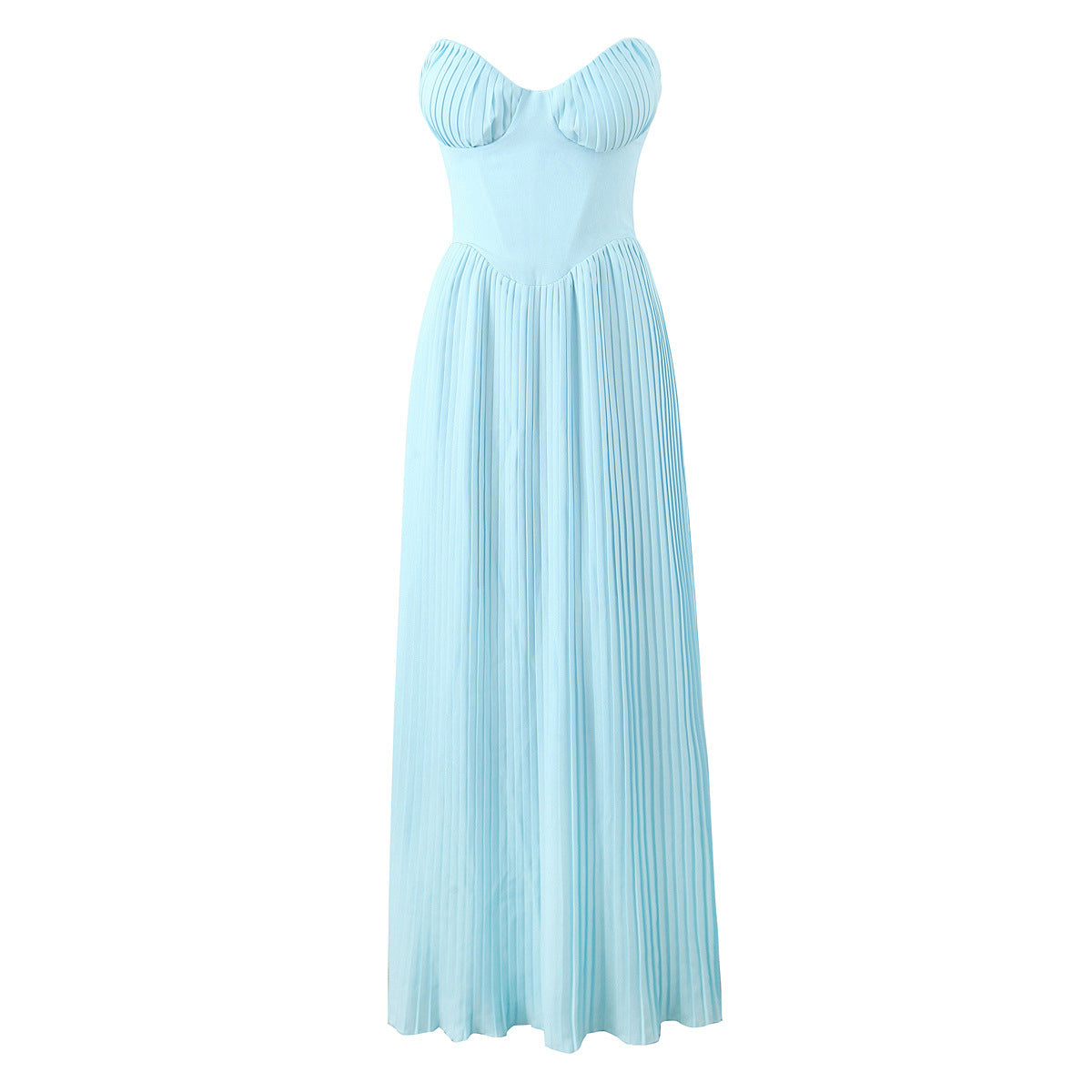 Selene Strapless Cotton Dress